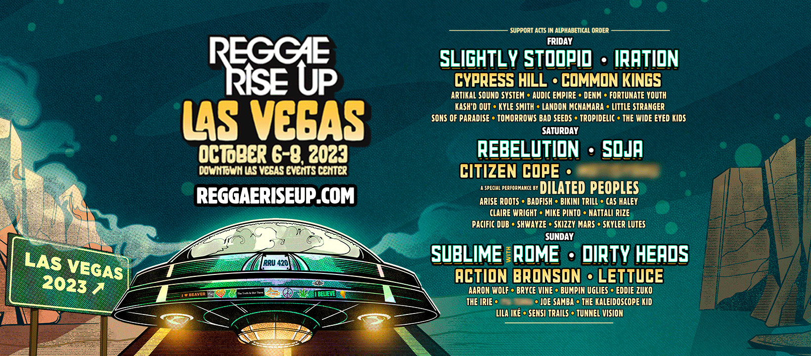 Vegas Concerts Reggae Rise Up