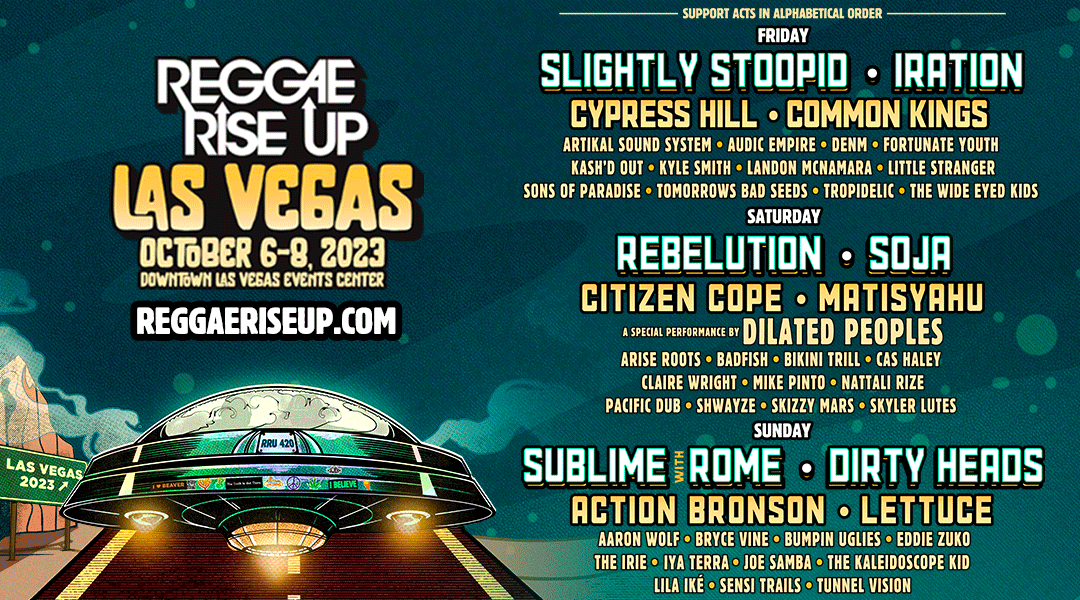 Vegas Schedule Reggae Rise Up